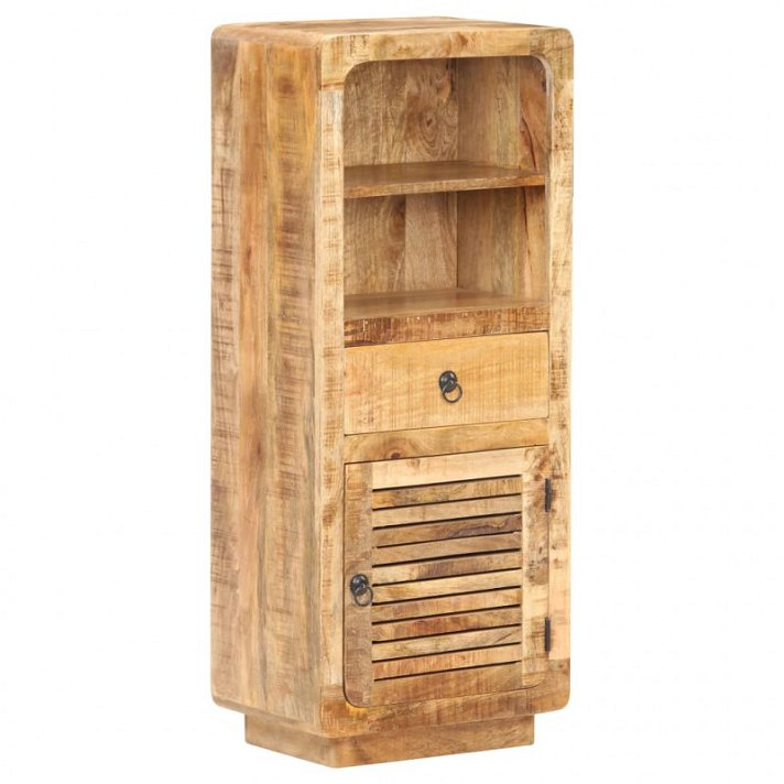 Mueble de madera de mango y acero 45x110 cm Vida XL