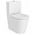 WC compact complet Rimless blanc mat Insipira Round Roca