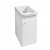 Roca Unik Henares cabinet with utility sink in a gloss white finish 39cm wide