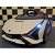 Coche eléctrico de juguete blanco con control remoto Lamborghini Sian 12V Cars4Kids