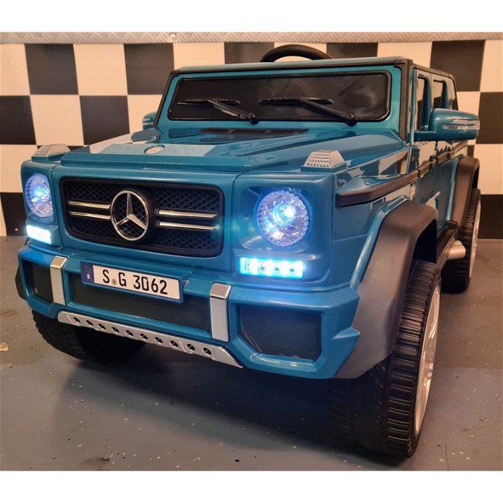 Coche eléctrico azul Mercedes Maybach G650 12V Cars4Kids