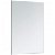 Espejo de cristal de forma rectangular con trasera con acabado de color plateado BañoStar