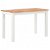 Tavolo in rovere bianco e legno 120x74x60 cm Vida XL