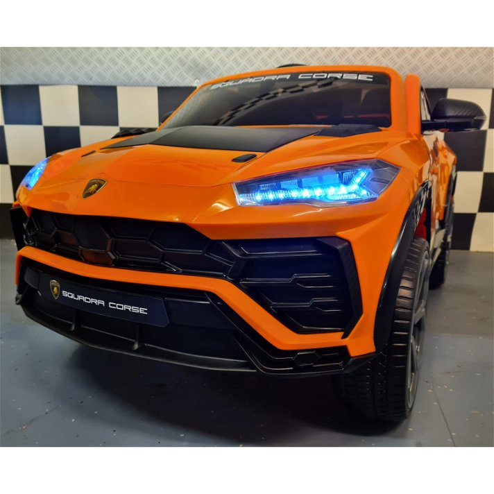 Coche eléctrico naranja Lamborghini Urus Cars4Kids