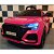 Auto elettrica rosa Audi Q8 12V Cars4Kids