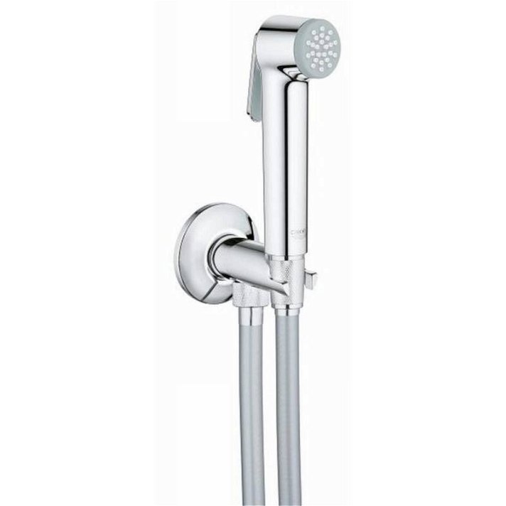 Grohe Tempesta Trigger Spray 30 wall-mount outlet elbow with bracket and hand shower set