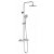 Roca Victoria chrome thermostatic shower column for wall-mounted installation