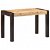Mesa de madeira de mangueira clara Vida XL