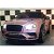 Coche eléctrico de color rosa metalizado Bentley Continental en plástico Cars4Kids