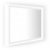 Espejo de baño con led rectangular 60x37 cm blanco VidaXL