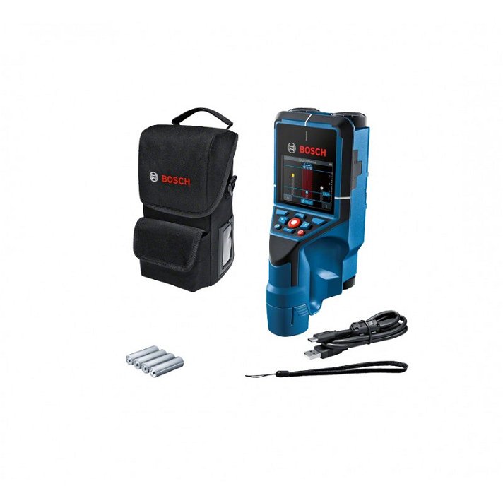 Scanner da parete a batteria con borsa per il trasporto e tracolla D-Tect 200 C Professional Bosch