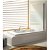 Box doccia per vasca con pannello a battente decorato TR570 Kassandra