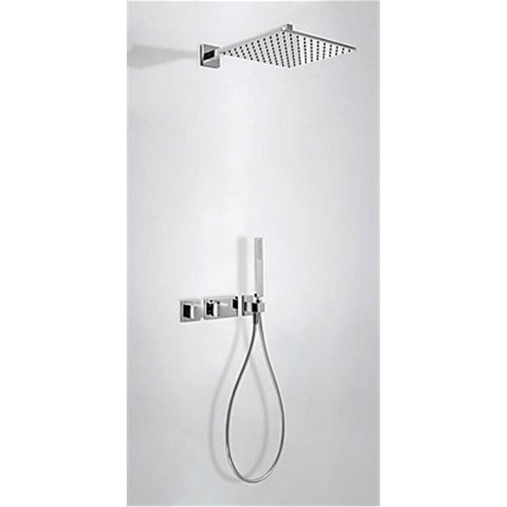 Kit de ducha termostático 2 vías TRES C