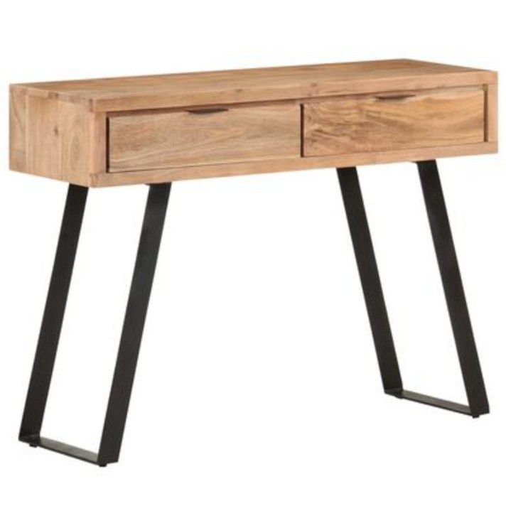 Mesa de antesala de madera de acacia Vida XL