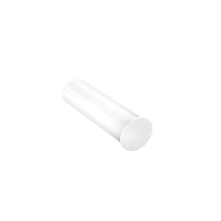 Porta-rolos de papel higiénico simples com acabamento de cor branco brilhante BWC Cosmic