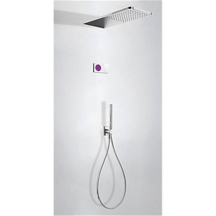 Kit de ducha termostático electrónico TRES C