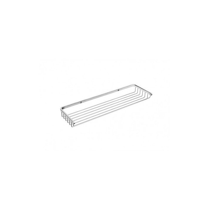 Panier grille pour salle de bains et finition chromée 40 cm Container Cosmic