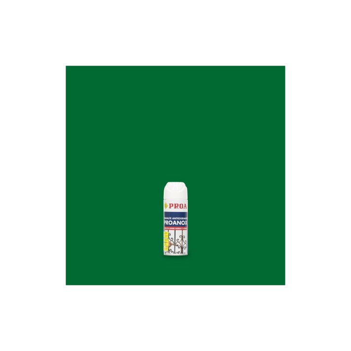 Spray de ferrugem direta 400ml RAL 6001 Proanox Proa