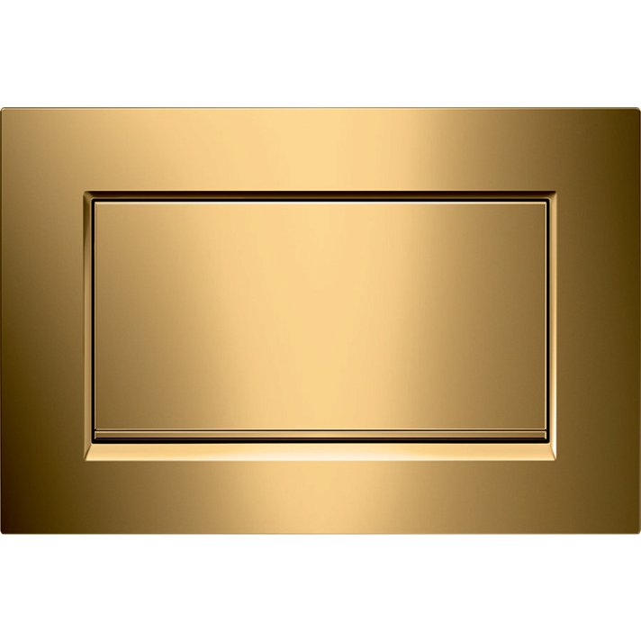 Placa de acionamento de descarga única Sigma30 Gold Lux Geberit