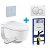 Set vaso WC con doccia e accessori AquaClean Mera Comfort