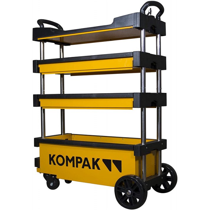 Chariot à outils pliable avec établi KT01 Kompak
