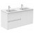 Mobile da bagno con lavabo integrato finitura di colore bianco lucido 120 cm Alfa Royo