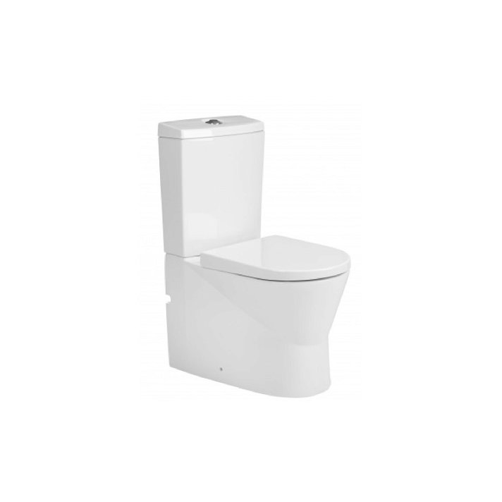 Vaso WC completo che include cassetta a doppio scarico e coprivaso con sedile Urby 60 Compact Unisan