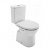 Vaso WC con cassetta bassa e sistema a doppio scarico con sedile e coprivaso Easy Unisan