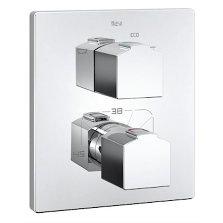 Grifo bañera-ducha termostático L90 Roca