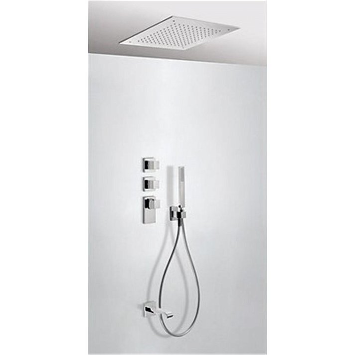 Kit de banheira-duche termostático 3 vias RT CUADRO-TRES