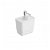 Distributore di sapone per bagno con testa in metallo e contenitore bianco B-smart Cosmic