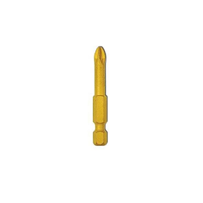 Juego de puntas de recambio TIN PZ 1/4" de 50 mm doradas de acero de alta resistencia Bianditz