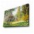 Cuadro de lienzo y madera de 100x70 cm con diseño de jardín de Monet FamousArt Forme