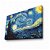 Cuadro de lienzo y madera de 100x70 cm de La Noche Estrellada de Van Gogh FamousArt Forme