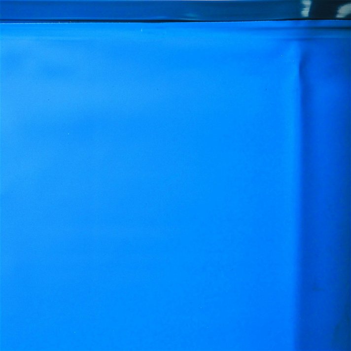 Forro em PVC para piscina redonda em aço 90 cm azul Gre