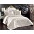 Colcha para cama presidencial de 240x260 cm color crema hecha de algodón Beste Forme