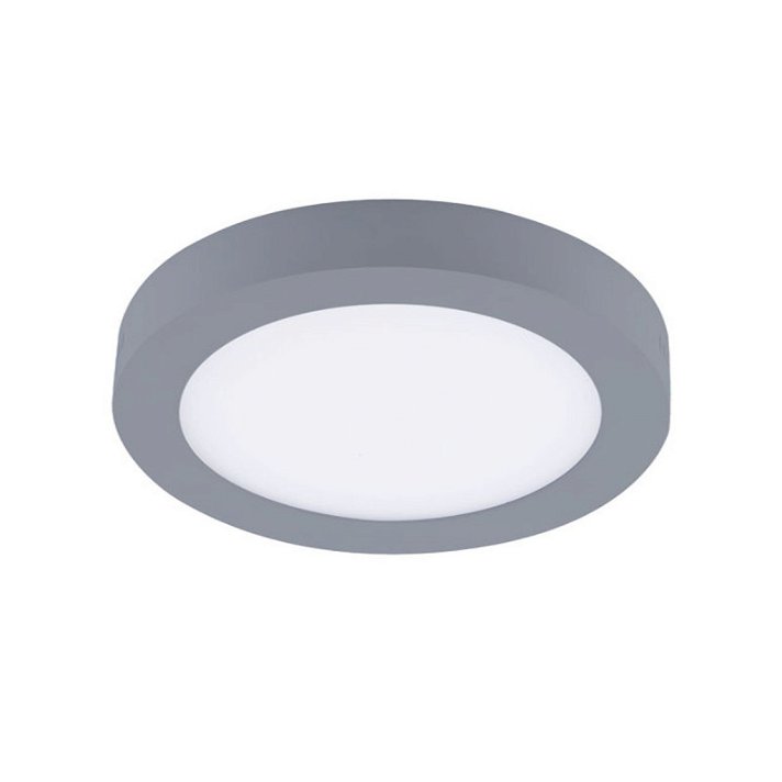Foco LED circular gris 20W Novo Cristalrecord