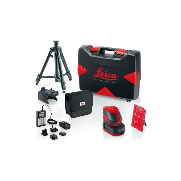Pack de nivel láser Lino L2P5 Pro case Leica Geosystem