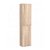 Meuble colonne auxiliaire de salle de bains réversible et suspendu beige bois Extra Roca