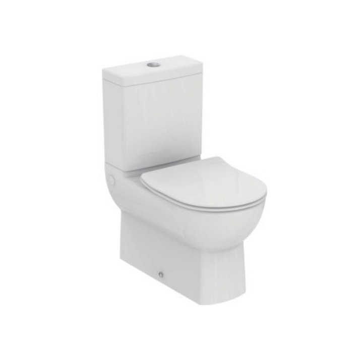 WC complet en céramique avec finition blanc brillant Eurovit Ideal Standard