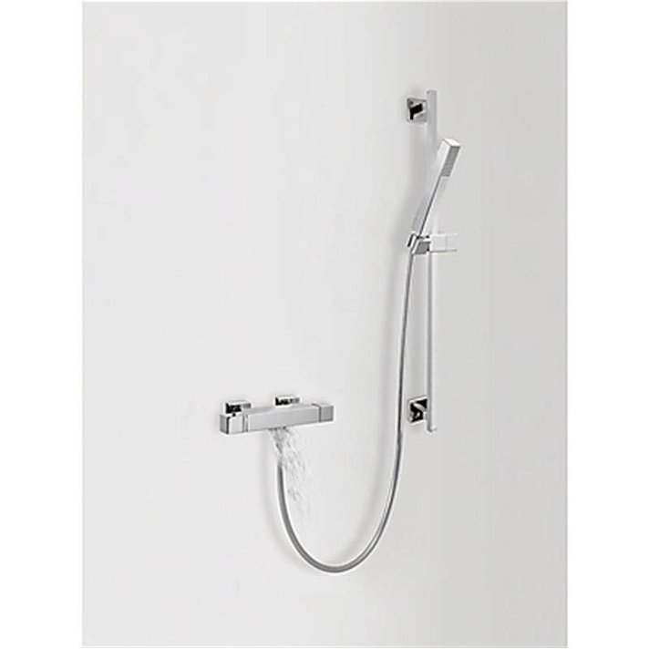 Kit de bañera-ducha termostático teleducha ECO CUADRO Tres