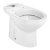 Roca Victoria white porcelian toilet pan with vertical outlet recommended for public spaces