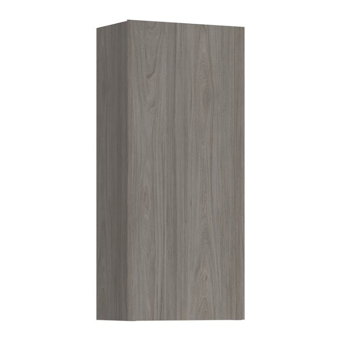 Mueble auxiliar de baño con una sola puerta de 35 cm de color olmo gris Style Royo