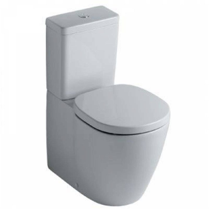 Vaso WC completo compatto CONNECT SPACE Cubico Ideal Standard