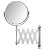 Specchio con ingrandimento (x2) estensibile NOFER