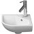 Lave-mains mural d'angle Me by Starck DURAVIT