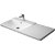 Lavabo asimétrico izq para mueble 105 P3 Comforts Duravit