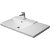 Lavabo asimétrico izq para mueble 85 P3 Comforts Duravit