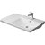 Lavabo asimétrico para mueble 85 P3 Comforts Duravit