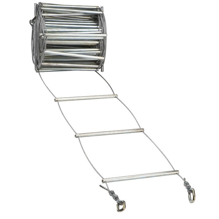 Escalera metálica para escalada fabricada en acero galvanizado 20 cm Fixe Climbing
